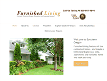 Tablet Screenshot of furnishedliving.com
